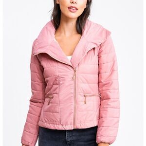 Pink Lightweight Jacket Coat M L